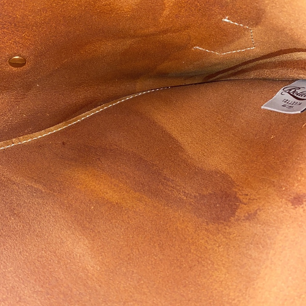 Boldrini Selleria Genuine Florentine Vacchetta Leather. NWOT - Picture 7 of 16